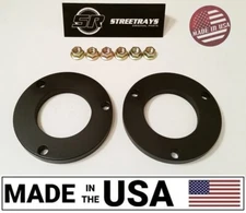 [SR] 1" Front Leveling Spacer Lift Kit FOR 95-04 Tacoma 4Runner 4WD 2WD BLACK