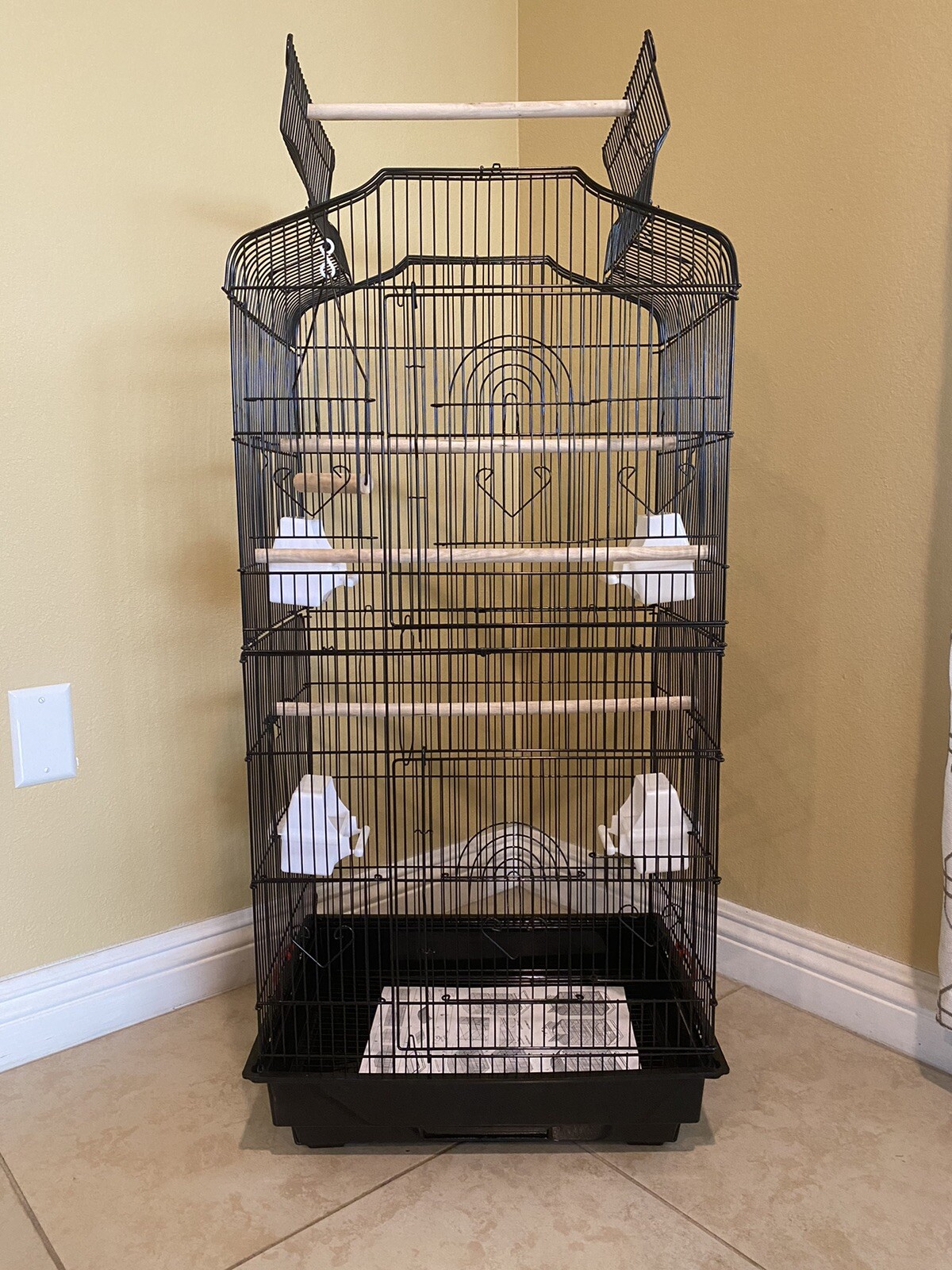 41 Inch Open Top Parakeet Bird Cage