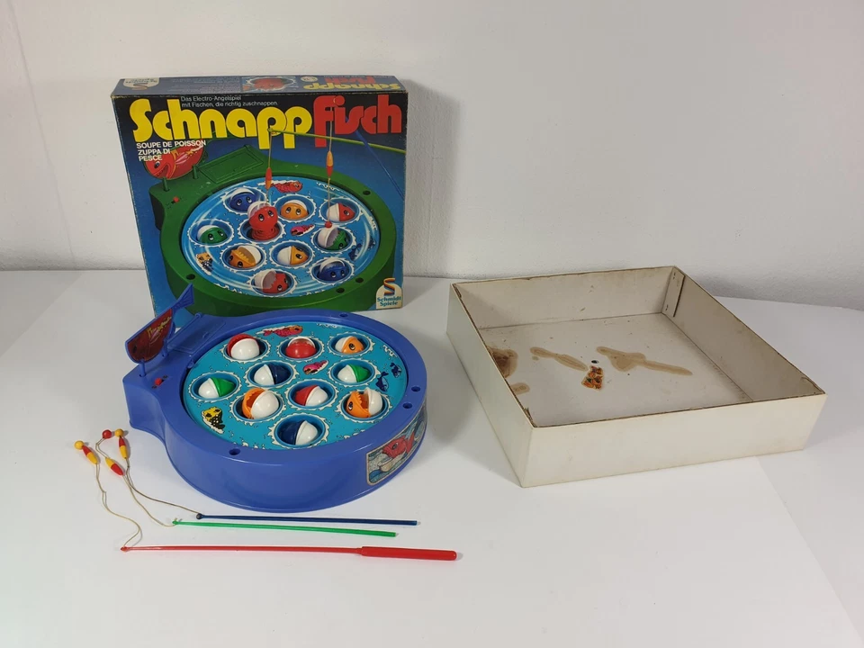 ⭐Schnapp Fisch Brettspiel von Schmidt Spiele aus den 80er Jahren⭐ - Bild 2 von 4