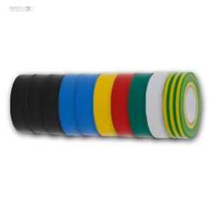 0,07 EUR/m 5x Isolierband Grau 20mx19mm Elektro Tape Klebeband Isoband Set 