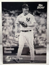 Gerrit Cole 2023 Topps Black & White #43 SP - NEW YORK YANKEES