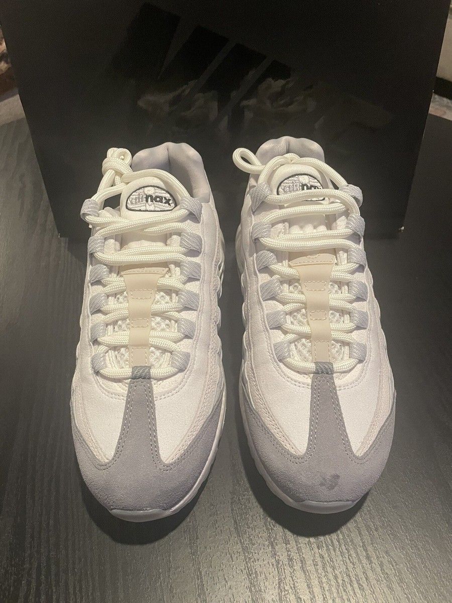 Nike Air Max 95 QS White Light Bone DV2593-100 Women's Size 7.5