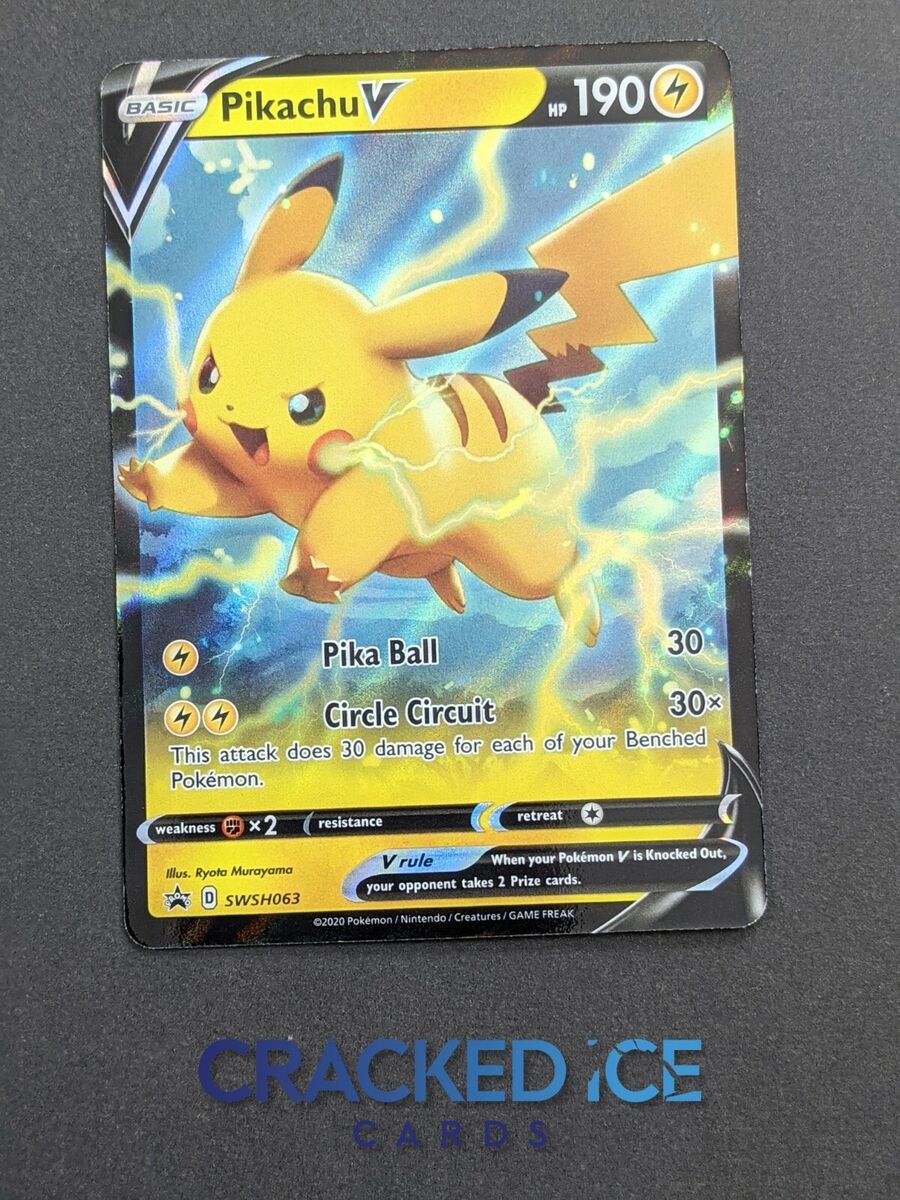 Carta Pikachu V (SWSH061) Pokémon Original