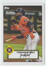 2021 Topps 1952 Redux #T52-3 Yordan Alvarez Baseball Card Houston Astros