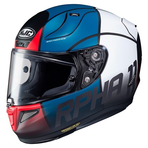 Casco integrale Hjc Rpha 11 Quintain Mc21 Aprilia Benelli Bmw Ducati Honda  | eBay