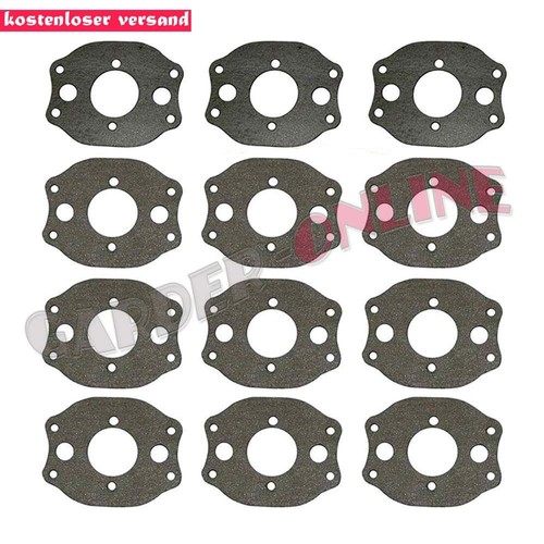 12x carburetor gasket carburetor intake connector gasket for Husqvarna 136 137 141 611165564728