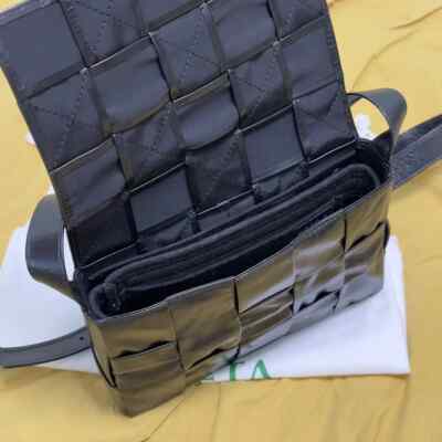 Cassette Leather Bag カセット レザーバッグ Bottega Veneta Leather Cassette Bag Black Genuine | eBay