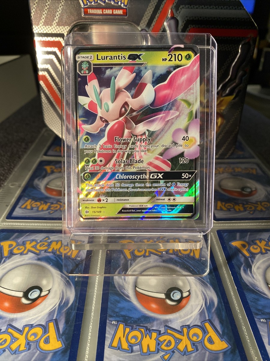 Pokmon TCG Lurantis GX Sun & Moon Base Set 15/149 Holo Ultra Rare | eBay