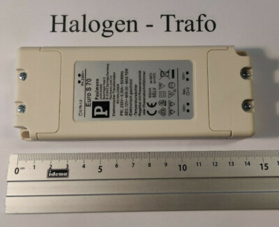 Paulmann Euro S Flat 97781 Halogen Transformator dimmbar 20 - 70 Watt Transfor B