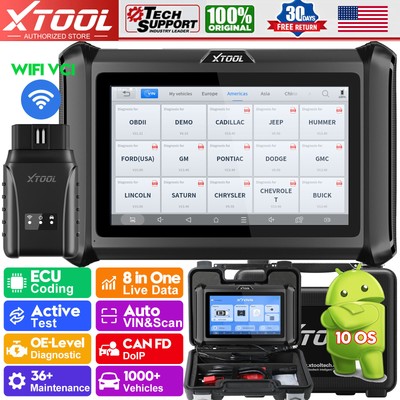 XTOOL D7W Auto Bidirectional Diagnostic Scanner Car Coding Programming Tool DoIP