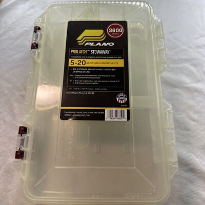 PLANO Prolatch Organizer Storage Utility Box 3600 5-20 Compartments Screws/snack
