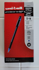 uni-ball Jetstream 101 Ballpoint Pen 1768012 BLUE INK Bold 1.0 MM Dozen Pens