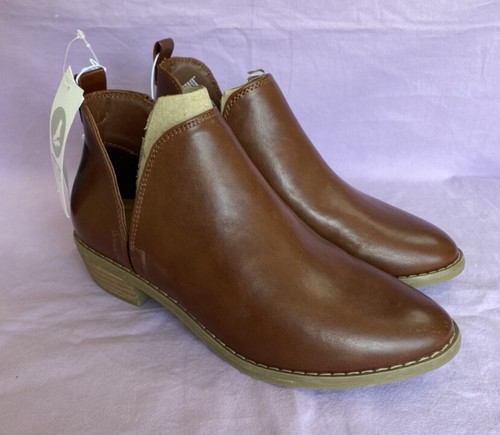 Ankle Bootie in Dark Cognac | eBay