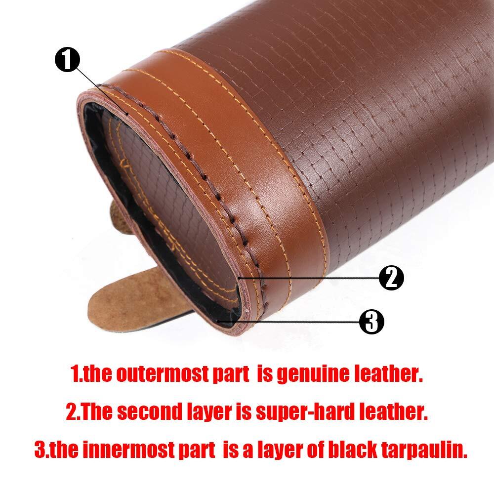 Dual Use Bow Holder & Shoulder Quiver Bag - For Longbow, Recurve, Compound Bows, Nylon, Ambidextrous