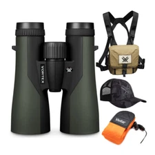 Vortex 12x50 Crossfire HD Roof Prism Binoculars w/Floating Strap & Vortex Hat