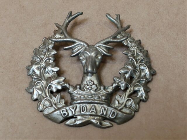 ANTIQUE WWI MILITARY BADGE SCOTTISH HIGHLANDERS BYDAND GN8524 ANTIQUE WWI MILITARY BADGE SCOTTISH HIGHLANDERS BYDAND GN8524