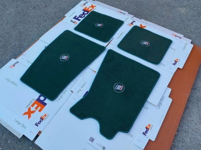 Alfombra Fit Buick Apollo Century Electra Wildcat Lesabre 1961-75 VERDE Foto 2 de 3