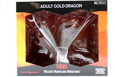 WZK90601 - D&D Nolzur's Marvelous - Unpainted Miniatures Adult Gold Dragon