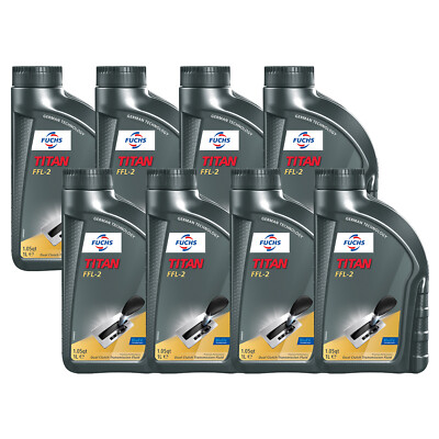 Fuchs 8 Liter TITAN FFL-2 Automatic Dual Clutch Transmission Fluid 8 x 1L