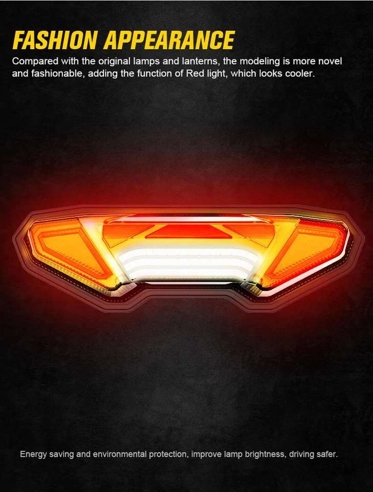 Luz trasera de freno LED para Yamaha MT-09 MT09 FZ09 2014 2015 2016 accesorios Foto 4 de 4