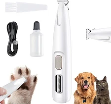 Electric Dog Nail Grinder Pet Trimmer USB Charge Clipper Cats Upgraded NEW