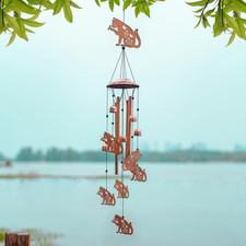 Cat Wind Chimes for Outside,Cat Gifts for Women/Men/Sympathy Gift/Memorial/Festi