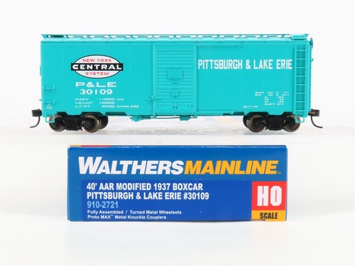 Coche de carga escala HO Walthers Mainline 910-2721 P&LE New York Central 40' #30109 | Zustand: Used