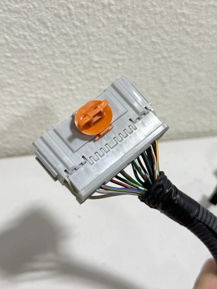 94-95 HONDA CIVIC EX COUPE REAR TRUNK TAIL LIGHT WIRE WIRING HARNESS LOOM #8390 - Image 2 of 4