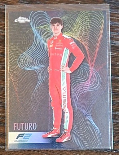 2023 TOPPS CROMO FÓRMULA 1 OLIVER BEARMAN FUTURO F2 PRIMA FERRARI FT-OB - Imagen 1 de 2