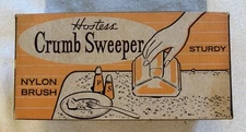 Vintage Hostess Crumb Sweeper Nylon Brush With Original Box