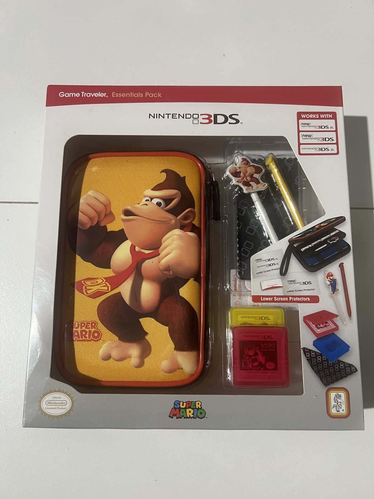 Kit Nintendo 3DS anti-choc Super Mario pour transporter vos jeux
