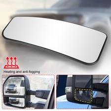 Lower Left Towing Mirror Glass Heated For 2015-2020 F-150 F-250 F-350 Super Duty