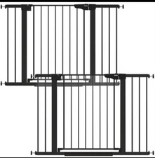 Cumbor 2-Pack Baby Gates for Stairs  Doorways, 29.7  46  