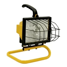 Southwire L20SW 500-Watt Portable Halogen Work Light Yellow Corded
