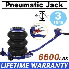 Triple Bag Air Jack 3 Ton/6600 lbs Pneumatic Jack for Car SUV Lifting Height Up
