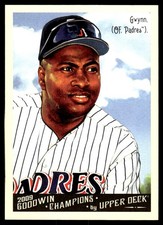 Tony Gwynn 2009 Upper Deck Goodwin Champions #135 Padres MLB READ FREE SHIPPING
