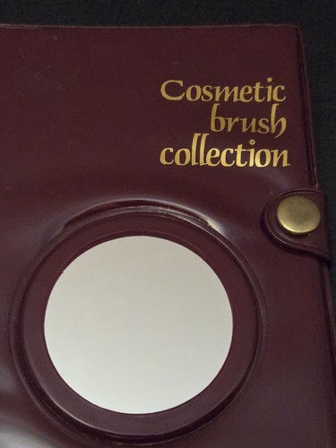Vintage Cosmetic Brush Set 80s Paris Presents Mon Image Kmart Make Up - Picture 2 of 8