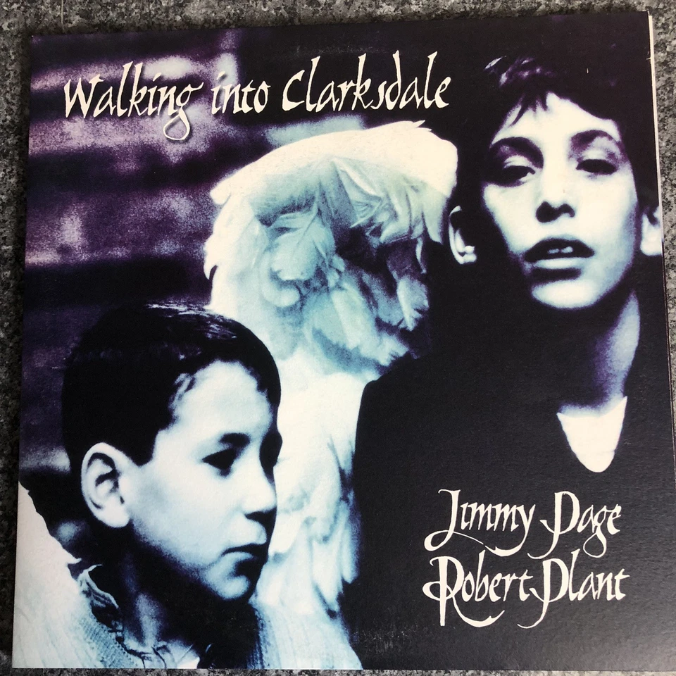 2LP JIMMY PAGE ROBERT PLANT  WALKING INTO CLARKSDALE EUROPE 1ST PRESS 1998 NM/NM — 第 2/4 张图片