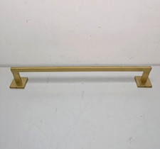 Kohler Square 18 in. Towel Bar in Vibrant Brushed Moderne Brass with Hardware