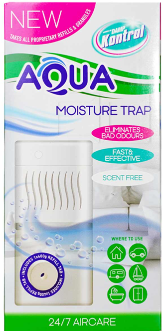 Kontrol Dehumidifier Interior Damp Aqua Trap Moisture Remover Caravan Home