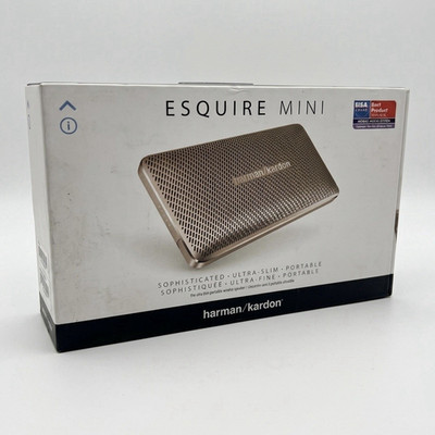 Harman Kardon Esquire Mini Portable Bluetooth Speaker Gold 8W