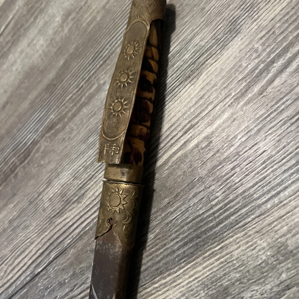 RARA DAGA Y FUNDA OFICIAL DEL EJÉRCITO NACIONAL REVOLUCIONARIO CHINO Foto 2 de 4