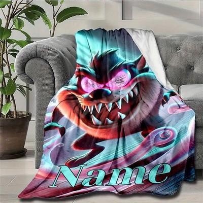 taz d Blanket Customizable Blanket Flannel Blanket Modern Style Printed Flanne