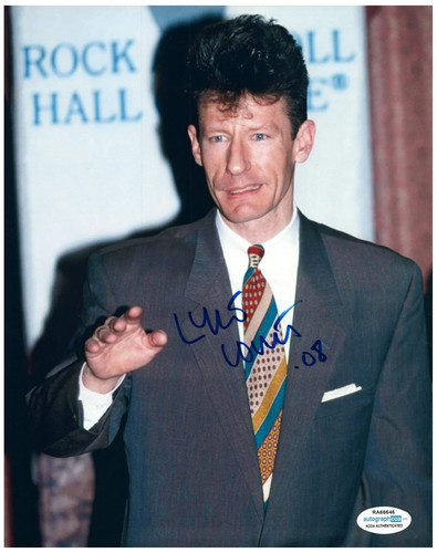 Lyle Lovett Signed Autographed 8x10 Photo ACOA