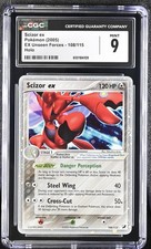 CGC 9 MINT Scizor ex 2005 EX Unseen Forces 108/115 Holo Pokemon Card on eBay