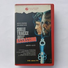 SULLE TRACCE DELL'ASSASSINO FILM VHS VIDEOCASSETTA EX NOLEGGIO BLOCKBUSTER