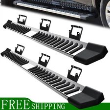 Side Step For 17-26 Ford F250 Superduty Crew Cab 6" Running Board Bar Movabe bar