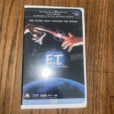 E.T. The Extra-Terrestrial Clamshell Digitally Remastered VHS Cassette Tape 1996