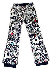Roxy Girls Backyard Snow Ski Snowboard Pant-Butterfly Print- Size 12/L/G/G