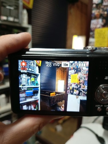 Panasonic LUMIX DMC-TZ7 10.1 MP Compact Digital Camera Black With Case - Picture 9 of 14